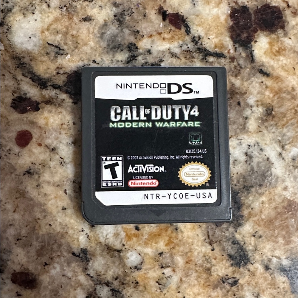 Call of Duty 4 Modern Warfare (Nintendo DS, 2007)🔥